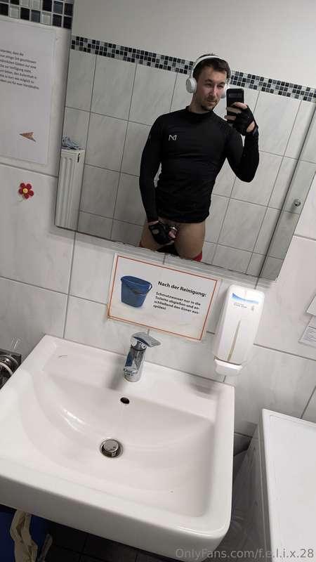 Gestern Abend im Gym 😁