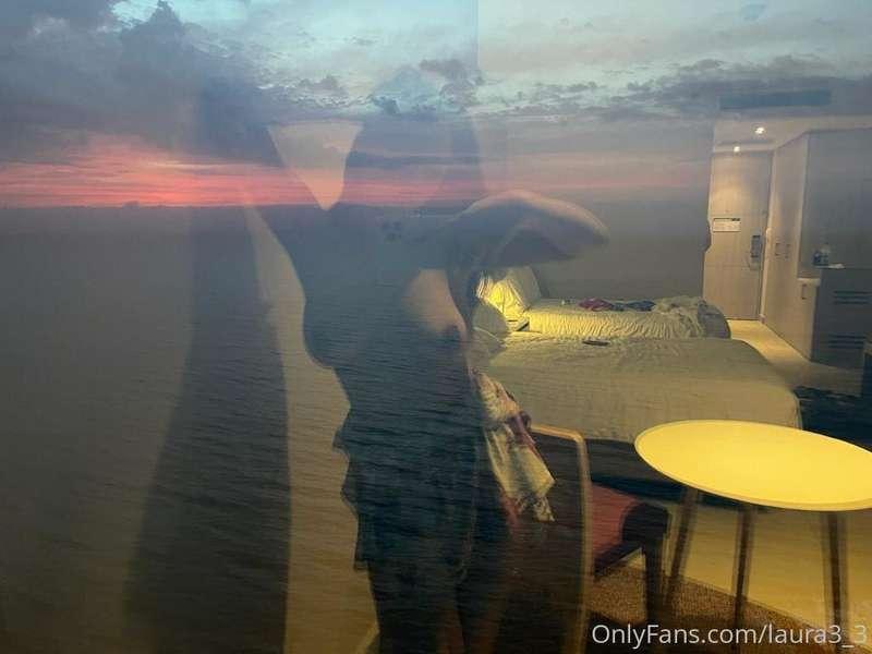 Sunset.