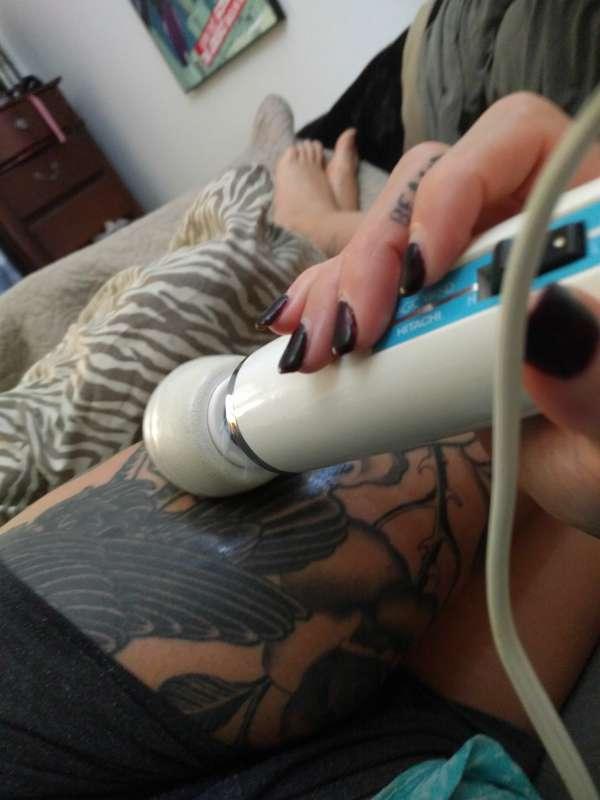 Using a Hitachi for what it was really meant for 