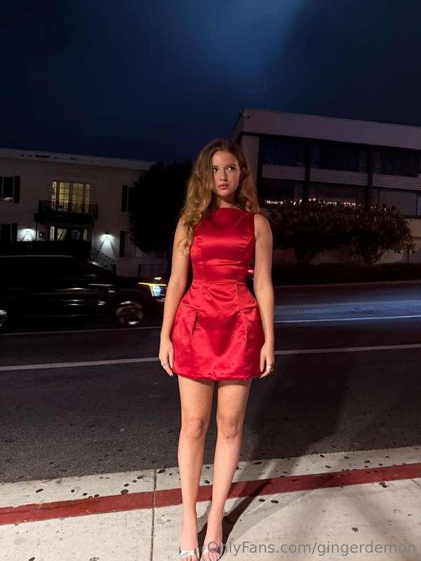 wanna see what's underneath this dress?? like tits fully out..