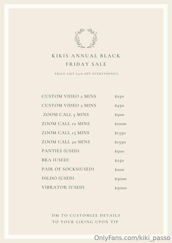 BLACK FRIDAY SALES START NOW!!!

Usually i keep these for my..