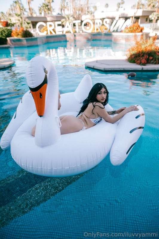 big ole float for just one girl