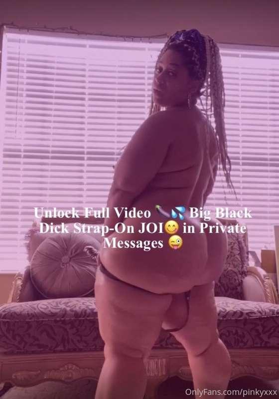 Unlock Full Video 🍆💦 Big Black Dick Strap-On JOI😋 in Private..