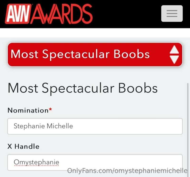 It would be so cool to be nominated for something!! Next yea..