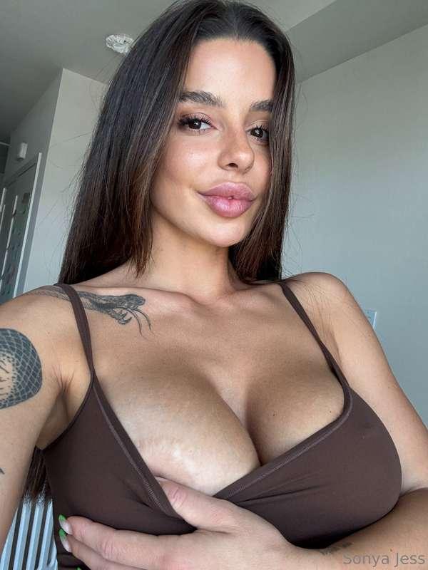 this dress hugs my tits too perfectly to care