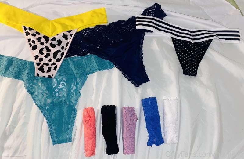 I went a little overboard buying panties 😂
