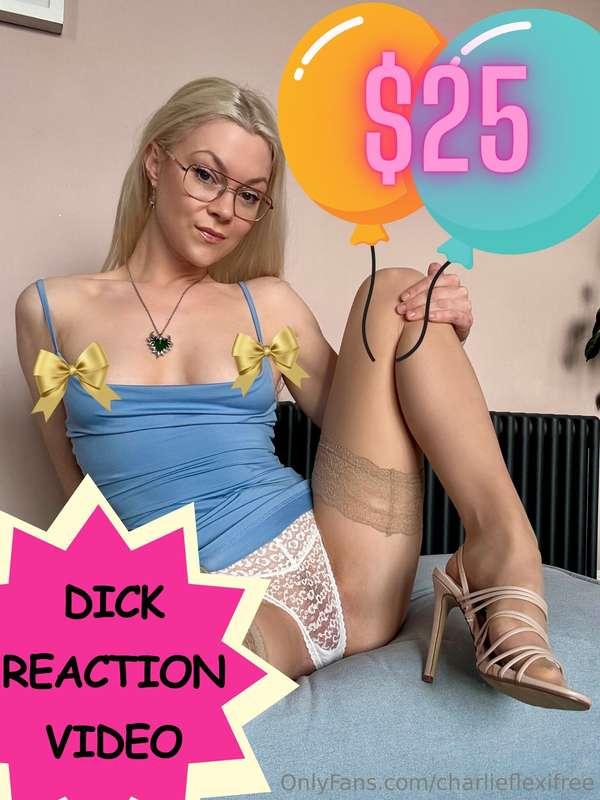 DAY 3 - BIRTHDAY WEEK OFFER 🎂 DICK REACTION VIDEO!! 🤯 usuall..