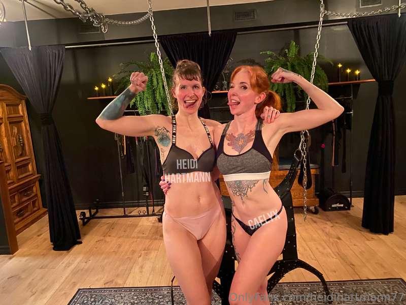 I had the pleasure of wrestling @caelyx last night in Toront..