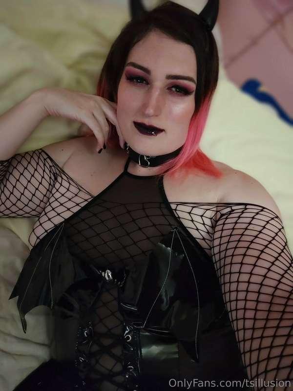I'll be your slutty succubus. Happy Halloween!