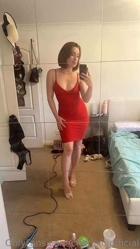 My little red dress 👗 ❤️❤️‍🔥