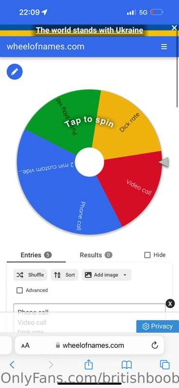 Let’s play spin the wheel!! 🎲
❤️Best prizes i have ever offe..