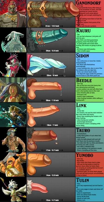 Zelda TotK D Chart