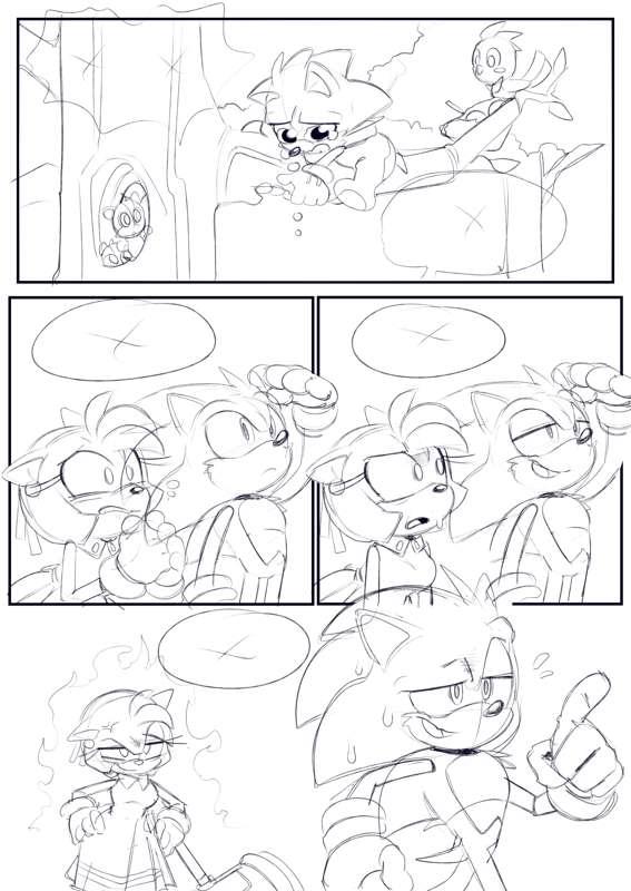 My process!!! Comic TNL No.1