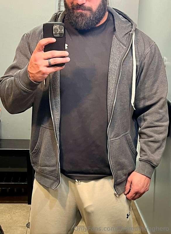 Leaving the gym. Too obvious?😏