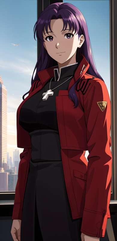 Misato Katsuragi. Evangelion