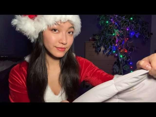 ASMR Mrs. Claus Tucks You In & Gives You Kisses 🛌💋 Personal Attention: Hair Play, Bedtime Story