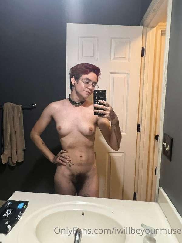 Nudes before showering