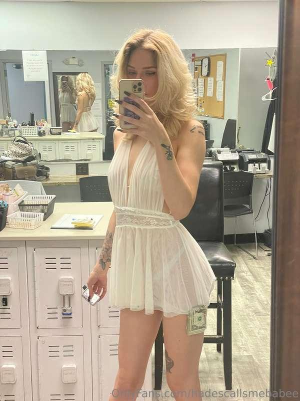 insert a tentative hello