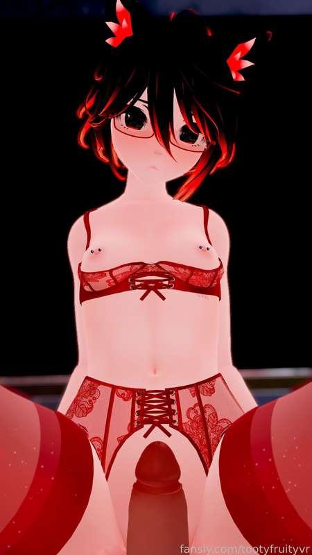 You seem a little worked up oh nyo~💕

#vr #vtuber #anime #lingerie #3d 