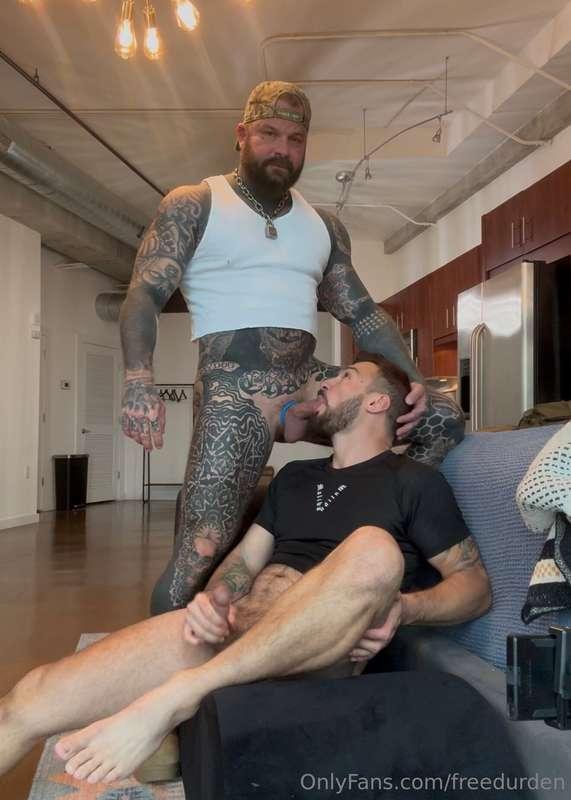 Take care of daddy’s cock! 