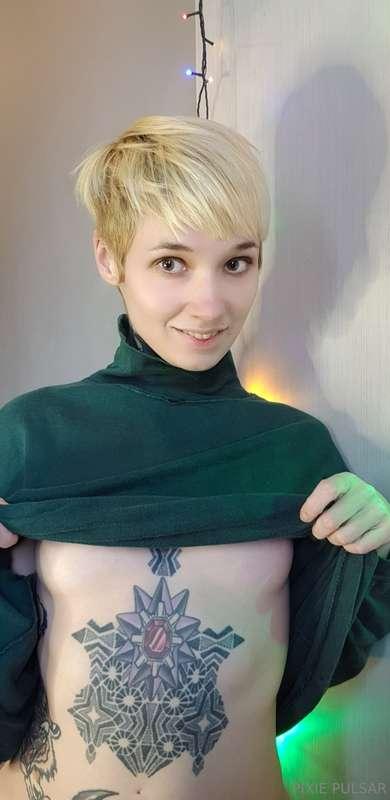 Secrets under my shirt...