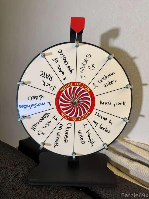 Spin and win 😈✨❤️1 SPIN 10$❤️3 SPIN 20$Tip me here and I’ll ..