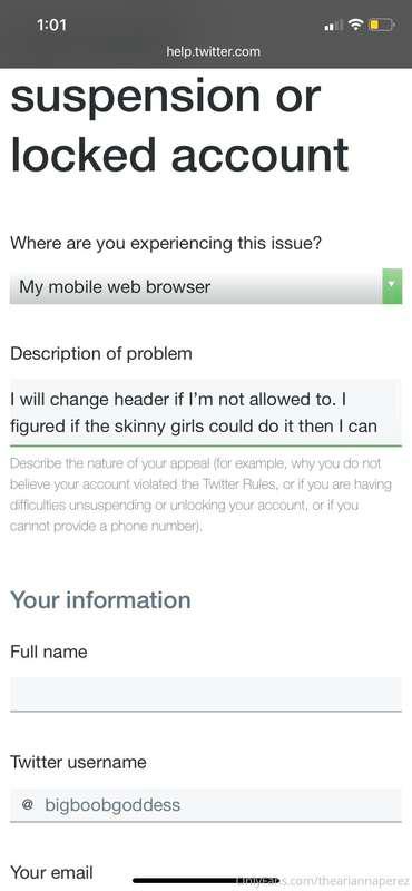 Twitter suspended  my account. Message them!