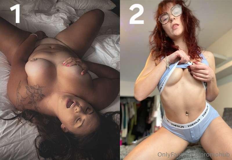 1 @naturalbootybabe2 @sm0kinblondiee