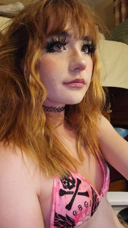 Pink bikini top again