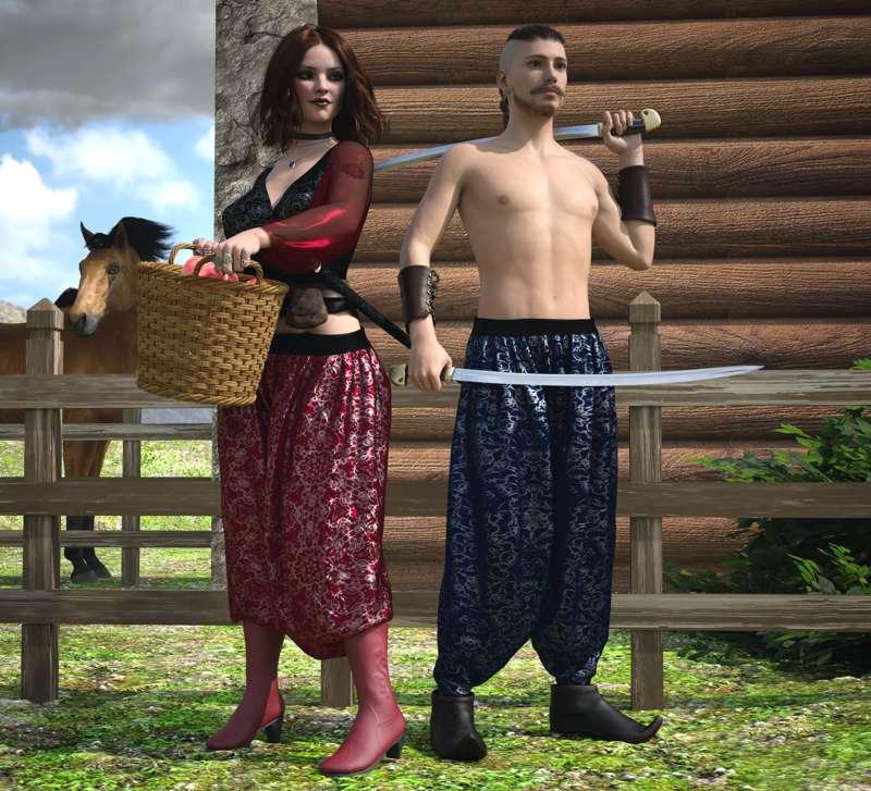 Couple Through The Times - Free Cossacks (17th Century)