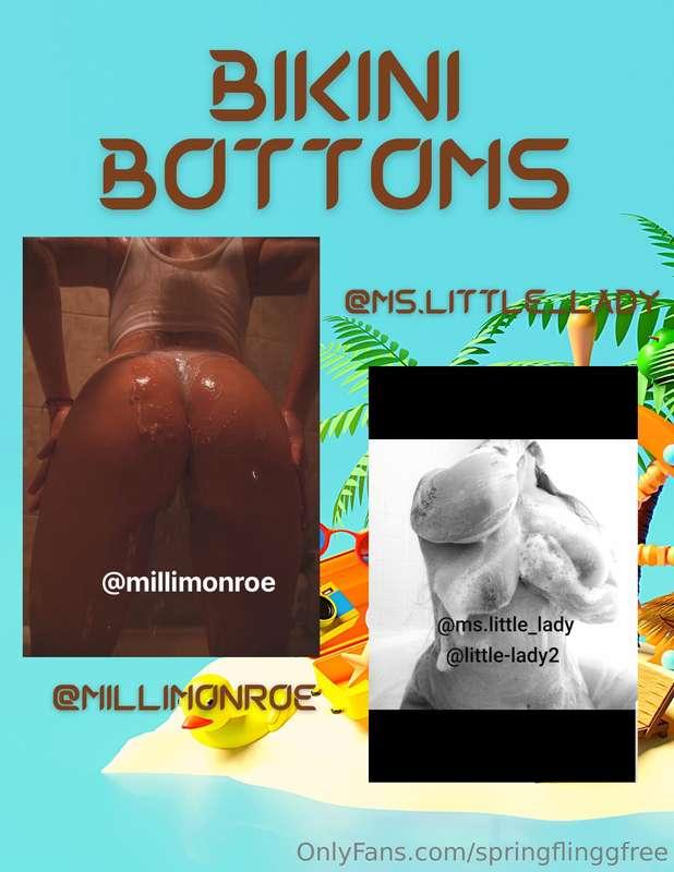 # Bikini Bottoms Competition  Hosted by @springflinggfree 🍑👙..