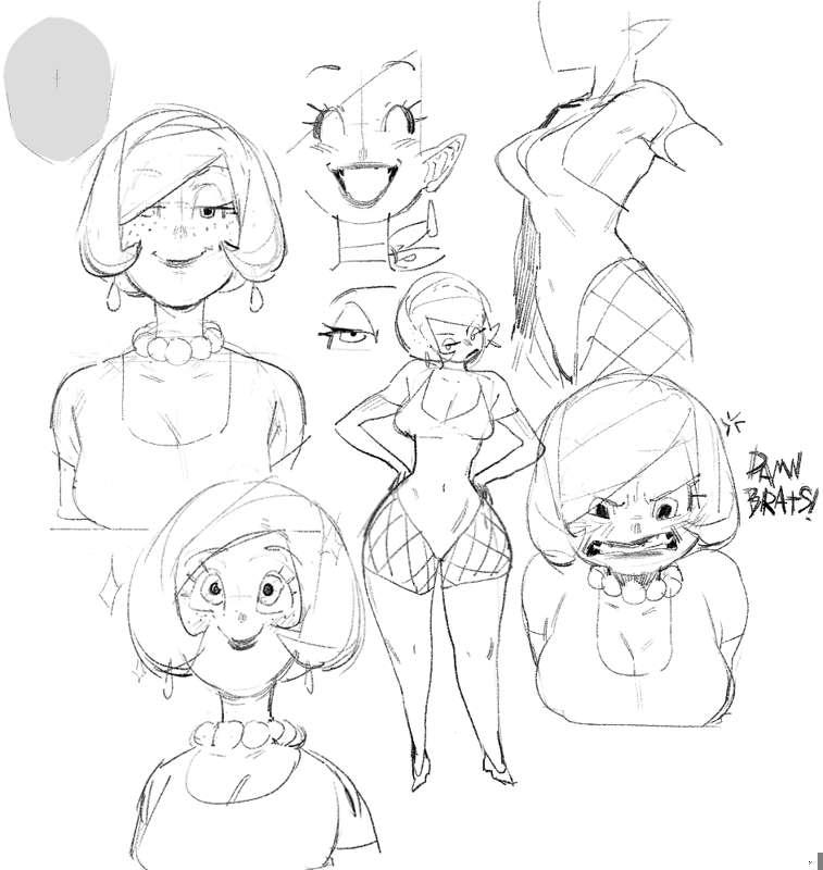 Ima Goodlady suc + other sketches