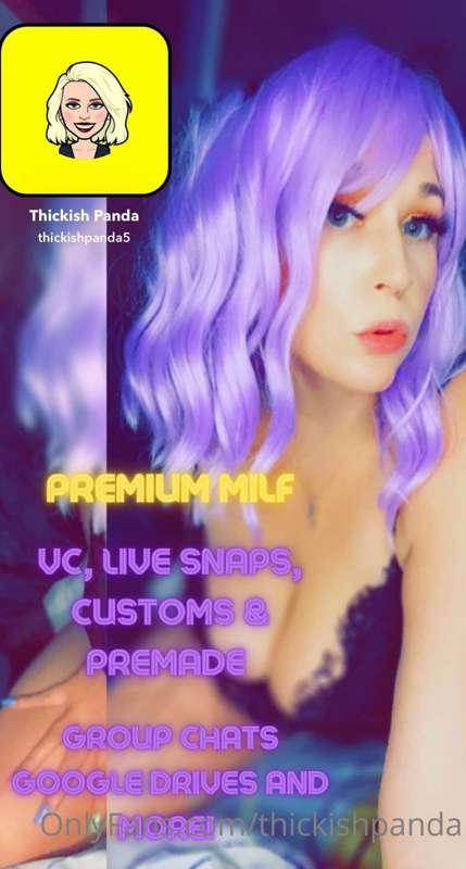 ThickishPanda5 is my Snapchat. My group chats are on sale! 1..