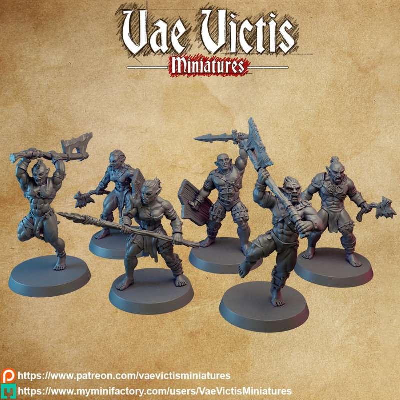 September teaser : Pre-builts orc warriors!