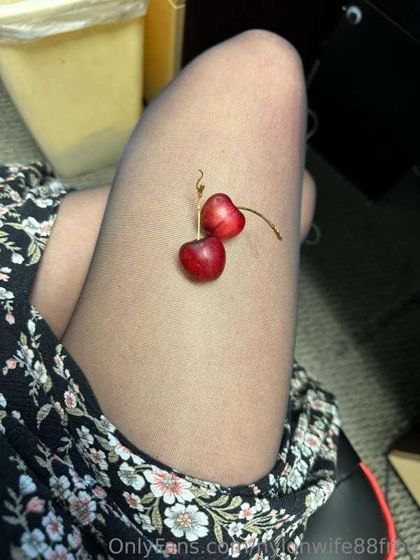 Cherries make a great snack