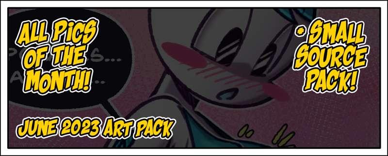 June 2023 - Art Pack + Small Source files