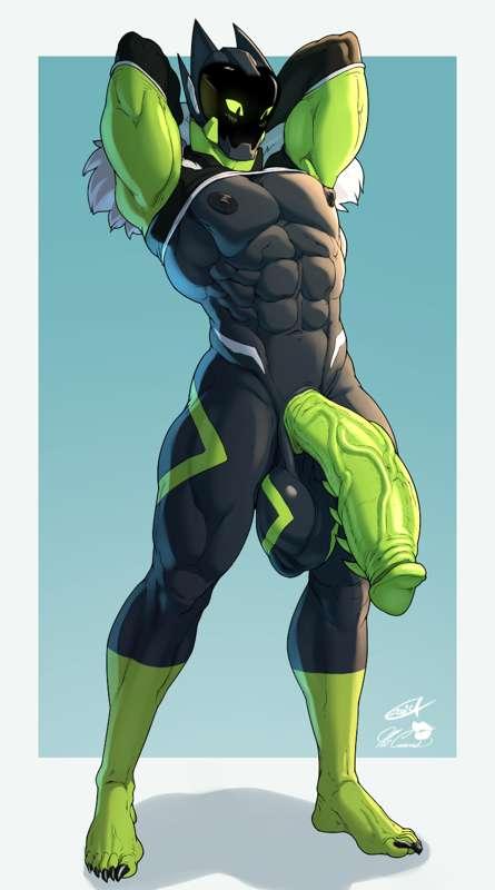"Could you raise your arms for us, Hammer?" (Finished)