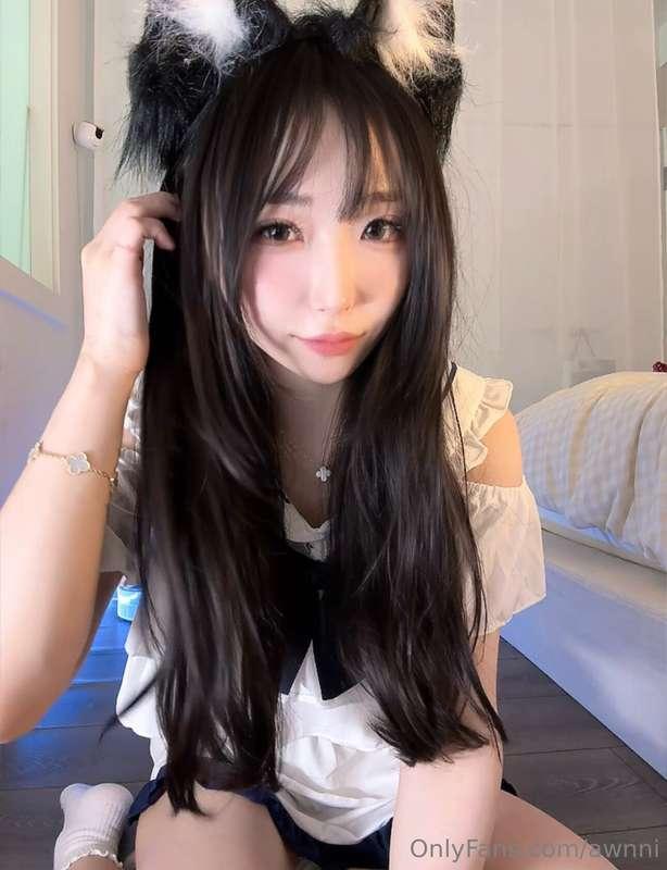 nyaaaw~ will u play with kitty? (^>⩊<^)⟆