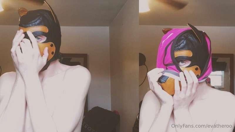 Oldest photos I’ve kept that contains my very first pup hood..