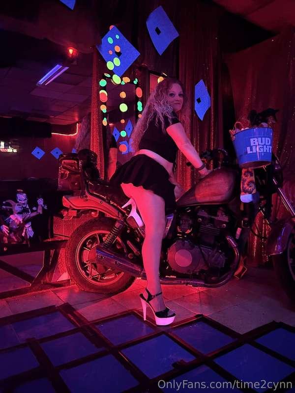 A girl and her ride!