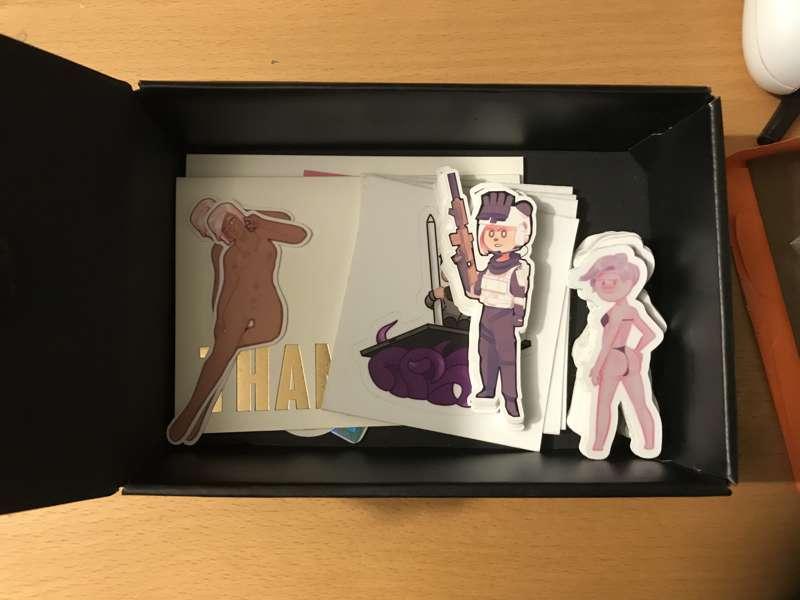 Box o stickers 