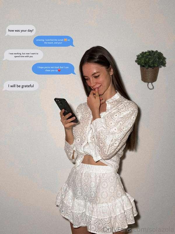 2. Private Chats 📱:  You and I can truly become friends, or ..