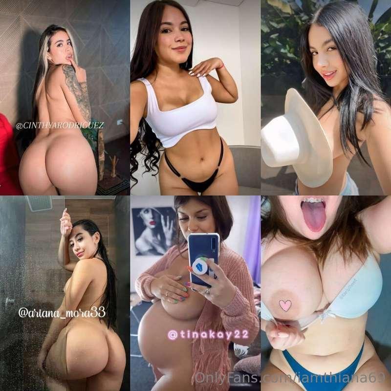 ✨🍑 @CINTHYARODRIGUEZ 🍑✨👅💦 @LIA_NOVA 👅💦💦❤️ @REBECCA_MONTANA ❤..