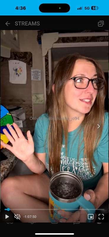 Last nights live was 🥵 We played spin the wheel and the fuck..