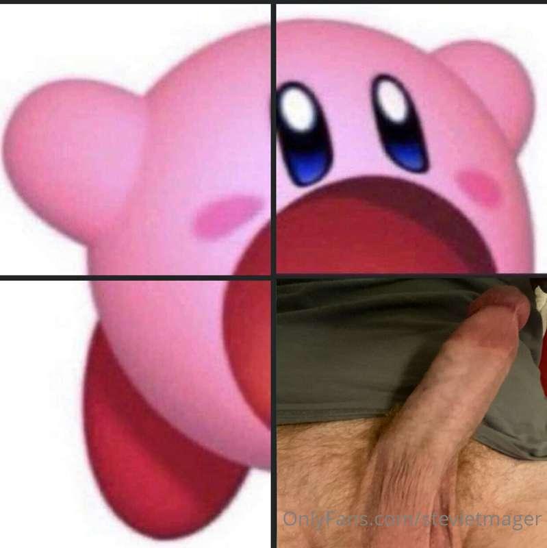 I too wish to participate in the Kirby meme