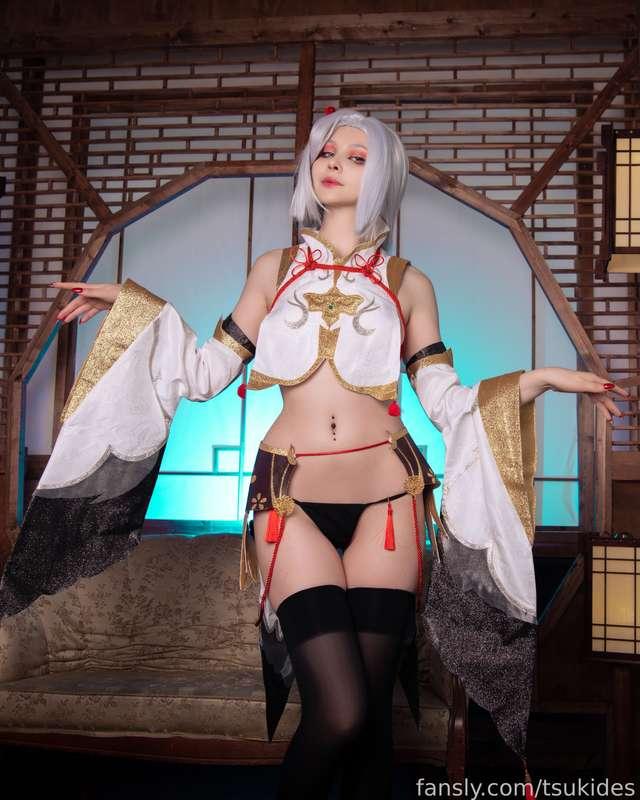 Cosplay or casual?

          : ¨ ·.· ¨ :ㅤㅤㅤ𝅄　　　 ﾟ　　⊹
⠀            `· .⠀ϧ᱖⠀#cosplay #nsfw #anime #egirl #sexy #tights #stockings #booty #tits #fetish #anime #gamer