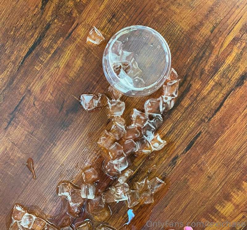I spilled my fucking Starbucks! I kicked it over with my pre..