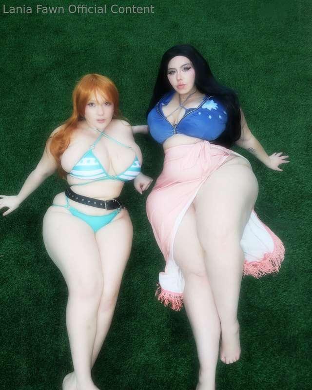 Nami & Nico Robin are waiting for you in your inbox now 💙✉️