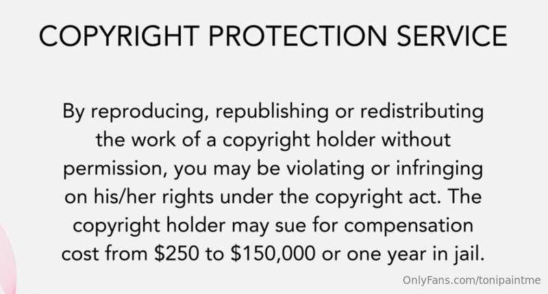 Don’t get sued <3