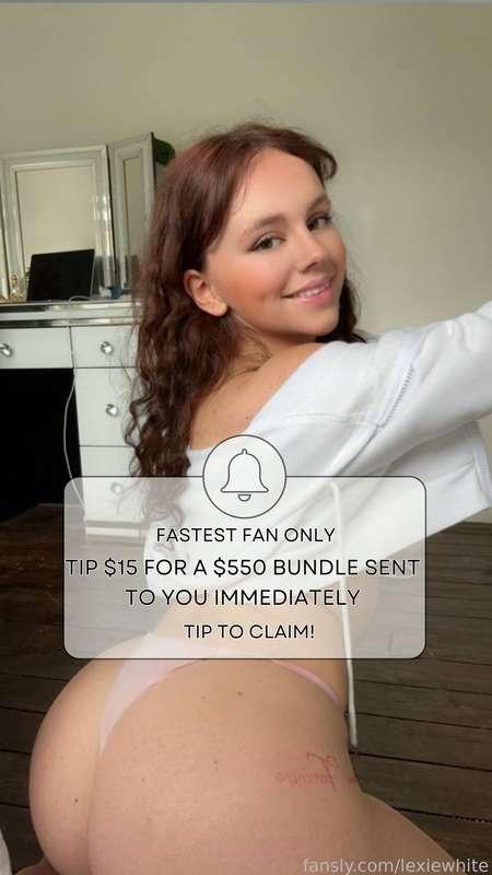 FASTEST FAN ONLY‼️TIP $15 TO CLAIM 💥⬇️⬇️